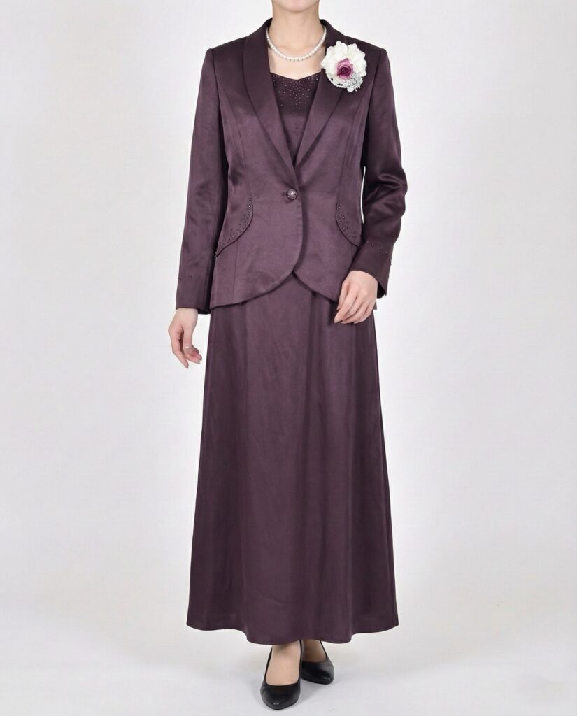 身長155cmの方が着丈130cmのワンピースを着用した時のイメージ