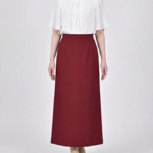 身長165cmの方が着丈90cmのスカートを着用した時のイメージ